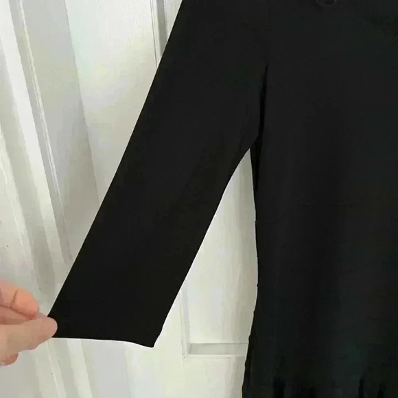 BNWT Nueva Black Tiered/ Ruffle Dress Size 8 - Picture 7 of 13